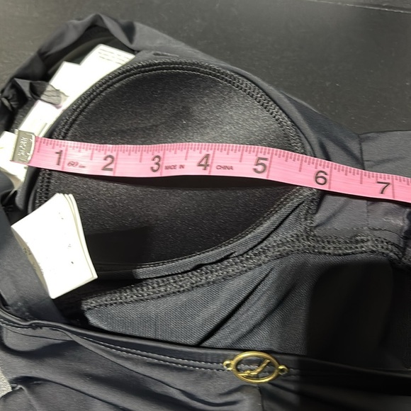 Jantzen Tummy Control,smoothing,deep V-neck,draped,full coverage,cups,adjustable - Picture 9 of 12